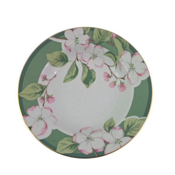 Fairfield Apple Blossom Floral Print 8" Fine China Soup Salad Bowls – Set of 4 - Picture 4 of 14